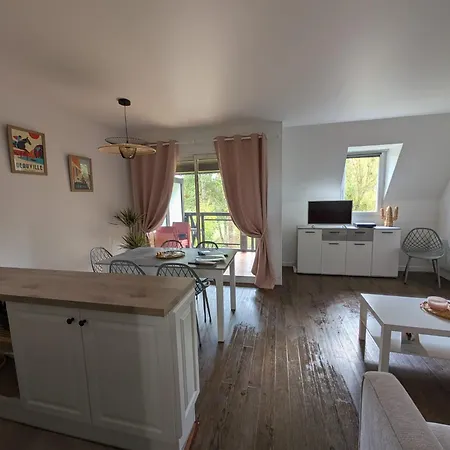 Zen Et A Deauville, Piscine, Parking, Wifi * Довиль