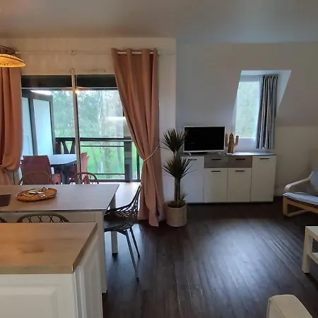 Lägenhet Zen Et A Deauville, Piscine, Parking, Wifi